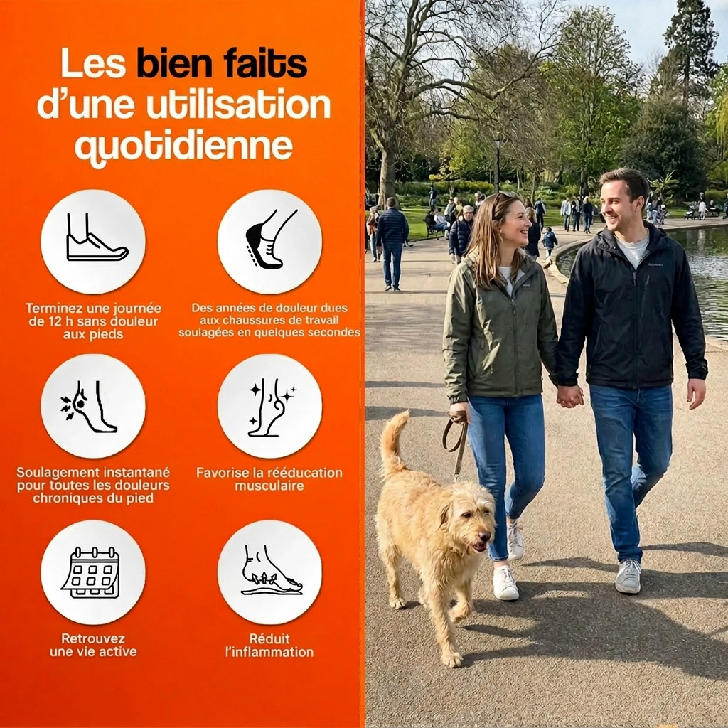 Semelles Vitalune Slim - Soutien de la voûte plantaire